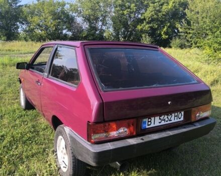 Красный ВАЗ 2108, объемом двигателя 1.3 л и пробегом 30 тыс. км за 1000 $, фото 4 на Automoto.ua