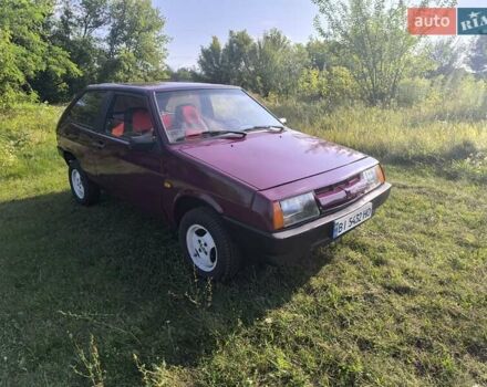 Красный ВАЗ 2108, объемом двигателя 1.29 л и пробегом 30 тыс. км за 1000 $, фото 4 на Automoto.ua