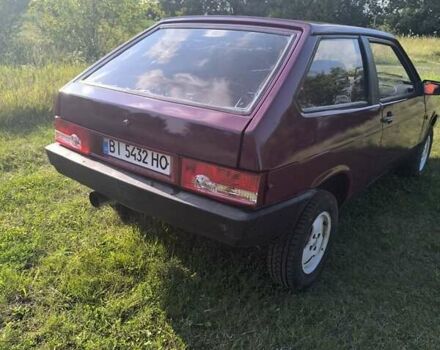 Красный ВАЗ 2108, объемом двигателя 1.29 л и пробегом 30 тыс. км за 1000 $, фото 8 на Automoto.ua