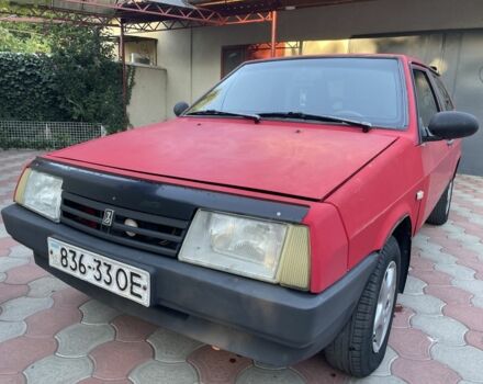 Красный ВАЗ 2108, объемом двигателя 1.3 л и пробегом 33 тыс. км за 1350 $, фото 3 на Automoto.ua