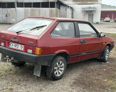 Красный ВАЗ 2108, объемом двигателя 1.3 л и пробегом 123 тыс. км за 750 $, фото 2 на Automoto.ua