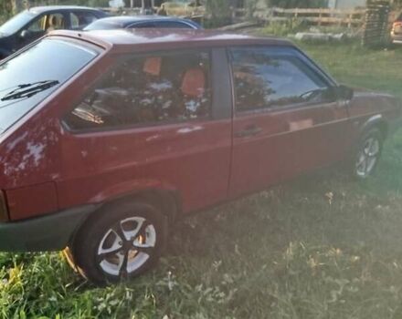 Красный ВАЗ 2108, объемом двигателя 1.3 л и пробегом 111 тыс. км за 1000 $, фото 1 на Automoto.ua