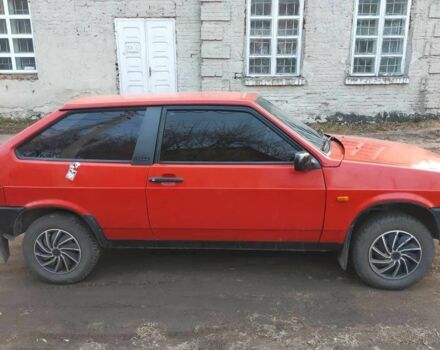 Красный ВАЗ 2108, объемом двигателя 1.1 л и пробегом 1 тыс. км за 800 $, фото 1 на Automoto.ua