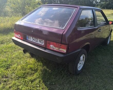 Красный ВАЗ 2108, объемом двигателя 1.3 л и пробегом 30 тыс. км за 1000 $, фото 5 на Automoto.ua
