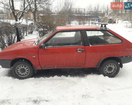 Червоний ВАЗ 2108, об'ємом двигуна 1.3 л та пробігом 90 тис. км за 1350 $, фото 4 на Automoto.ua