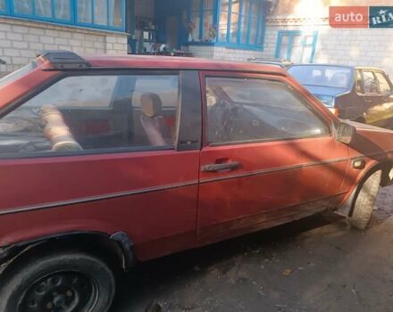 Червоний ВАЗ 2108, об'ємом двигуна 1.29 л та пробігом 465 тис. км за 500 $, фото 1 на Automoto.ua