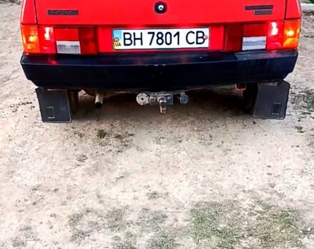 Красный ВАЗ 2108, объемом двигателя 1.3 л и пробегом 100 тыс. км за 1300 $, фото 2 на Automoto.ua