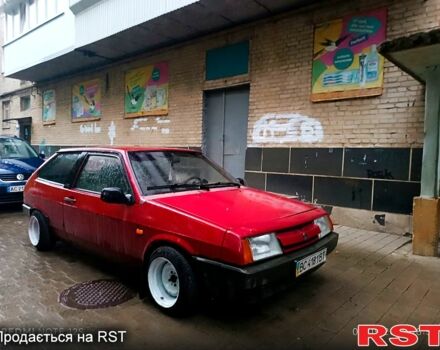 Красный ВАЗ 2108, объемом двигателя 1.3 л и пробегом 69 тыс. км за 550 $, фото 1 на Automoto.ua