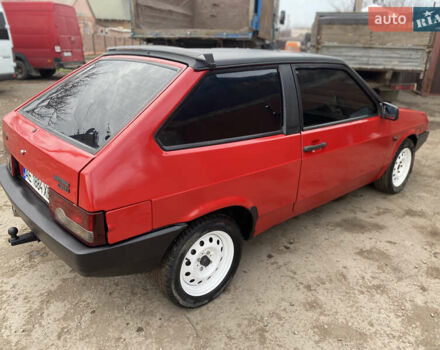 Красный ВАЗ 2108, объемом двигателя 1.3 л и пробегом 10 тыс. км за 1500 $, фото 5 на Automoto.ua