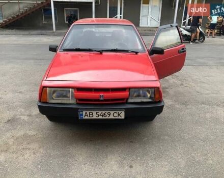 Красный ВАЗ 2108, объемом двигателя 1.29 л и пробегом 200 тыс. км за 1500 $, фото 4 на Automoto.ua