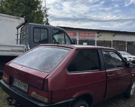 Красный ВАЗ 2108, объемом двигателя 1.6 л и пробегом 50 тыс. км за 650 $, фото 6 на Automoto.ua