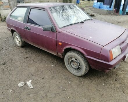 Красный ВАЗ 2108, объемом двигателя 1.5 л и пробегом 5 тыс. км за 474 $, фото 2 на Automoto.ua