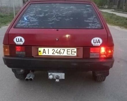 Красный ВАЗ 2108, объемом двигателя 1.6 л и пробегом 100 тыс. км за 800 $, фото 4 на Automoto.ua