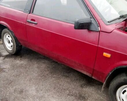 Красный ВАЗ 2108, объемом двигателя 1.3 л и пробегом 1 тыс. км за 589 $, фото 1 на Automoto.ua