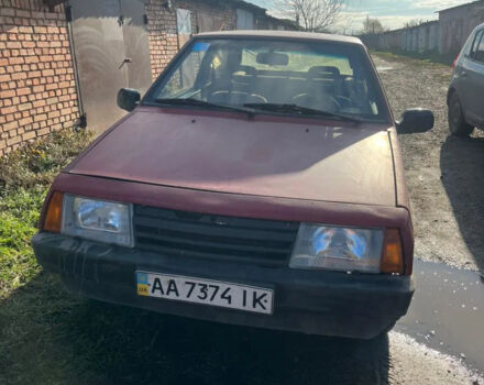 Красный ВАЗ 2108, объемом двигателя 1.3 л и пробегом 290 тыс. км за 1306 $, фото 2 на Automoto.ua
