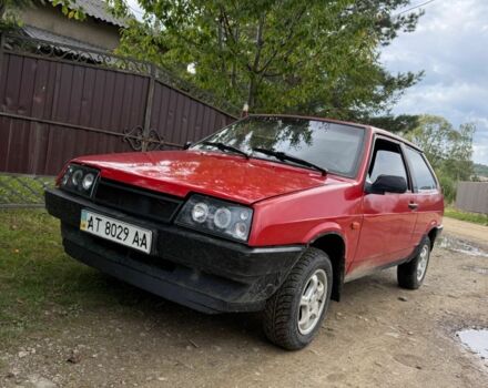 Красный ВАЗ 2108, объемом двигателя 1.3 л и пробегом 93 тыс. км за 1100 $, фото 3 на Automoto.ua