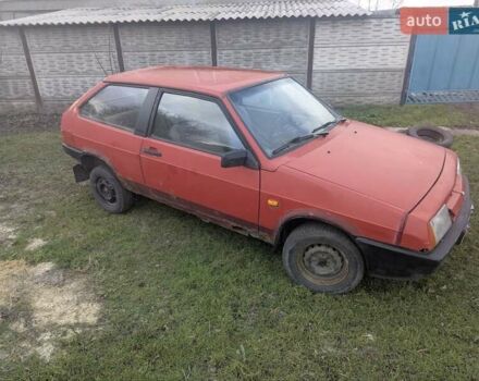 Красный ВАЗ 2108, объемом двигателя 1.3 л и пробегом 400 тыс. км за 708 $, фото 1 на Automoto.ua