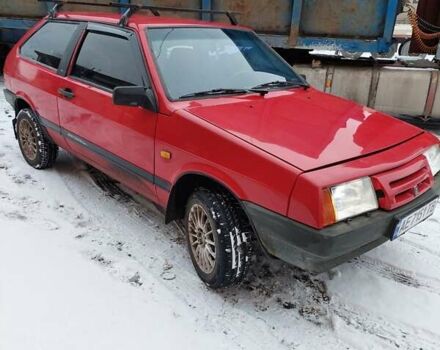ВАЗ 2108 1990 в Новомосковске на Automoto.ua Красный ВАЗ 2108, объемом двигателя 1.1 л и пробегом 266 тыс. км за 1500 $, фото 4 на Automoto.ua