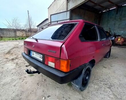 Красный ВАЗ 2108, объемом двигателя 1.3 л и пробегом 250 тыс. км за 850 $, фото 1 на Automoto.ua
