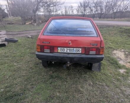 Красный ВАЗ 2108, объемом двигателя 1.3 л и пробегом 400 тыс. км за 709 $, фото 2 на Automoto.ua