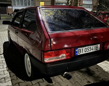 Красный ВАЗ 2108, объемом двигателя 1.1 л и пробегом 175 тыс. км за 1000 $, фото 1 на Automoto.ua