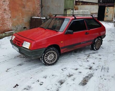 ВАЗ 2108 1990 в Новомосковске на Automoto.ua Красный ВАЗ 2108, объемом двигателя 1.1 л и пробегом 266 тыс. км за 1500 $, фото 5 на Automoto.ua