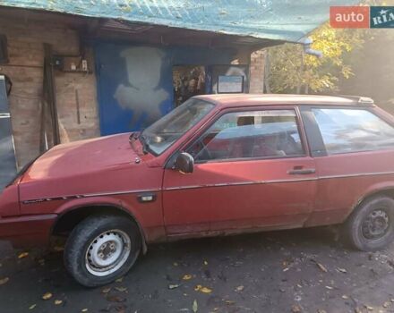 Червоний ВАЗ 2108, об'ємом двигуна 1.29 л та пробігом 465 тис. км за 500 $, фото 2 на Automoto.ua