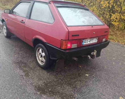 Красный ВАЗ 2108, объемом двигателя 1.3 л и пробегом 250 тыс. км за 900 $, фото 2 на Automoto.ua