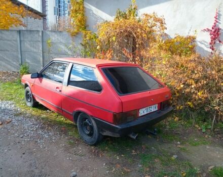 ВАЗ 2108 1990 в Ивано-Франковске на Automoto.ua Красный ВАЗ 2108, объемом двигателя 0 л и пробегом 200 тыс. км за 351 $, фото 1 на Automoto.ua