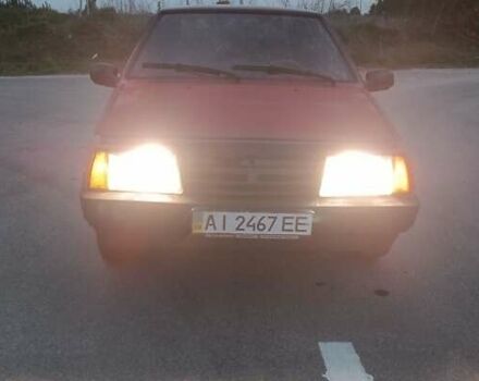 Красный ВАЗ 2108, объемом двигателя 1.6 л и пробегом 100 тыс. км за 800 $, фото 2 на Automoto.ua