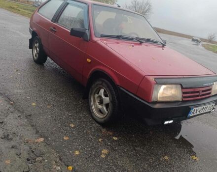Красный ВАЗ 2108, объемом двигателя 1.3 л и пробегом 250 тыс. км за 900 $, фото 1 на Automoto.ua