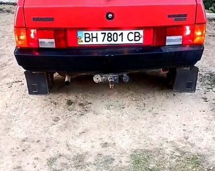 Красный ВАЗ 2108, объемом двигателя 1.3 л и пробегом 100 тыс. км за 1300 $, фото 1 на Automoto.ua