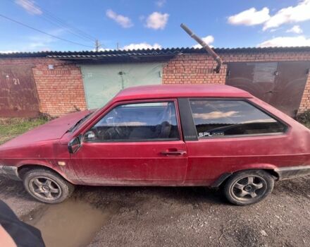 Красный ВАЗ 2108, объемом двигателя 1.3 л и пробегом 290 тыс. км за 1306 $, фото 4 на Automoto.ua