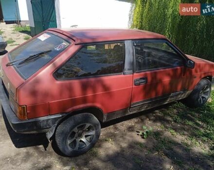ВАЗ 2108 1990 в Томашполе на Automoto.ua Красный ВАЗ 2108, объемом двигателя 1.29 л и пробегом 333 тыс. км за 758 $, фото 7 на Automoto.ua