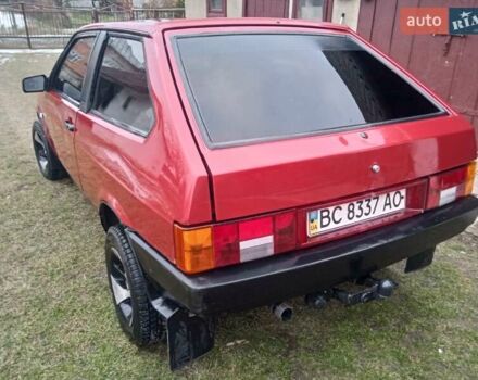 Красный ВАЗ 2108, объемом двигателя 1.3 л и пробегом 100 тыс. км за 800 $, фото 3 на Automoto.ua