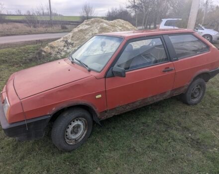 Красный ВАЗ 2108, объемом двигателя 1.3 л и пробегом 400 тыс. км за 709 $, фото 4 на Automoto.ua