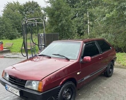 Красный ВАЗ 2108, объемом двигателя 1.5 л и пробегом 450 тыс. км за 1000 $, фото 1 на Automoto.ua