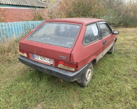 Красный ВАЗ 2108, объемом двигателя 1.5 л и пробегом 1 тыс. км за 529 $, фото 1 на Automoto.ua