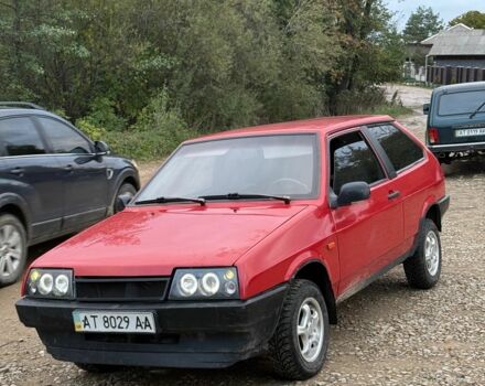 Красный ВАЗ 2108, объемом двигателя 1.3 л и пробегом 93 тыс. км за 1100 $, фото 1 на Automoto.ua