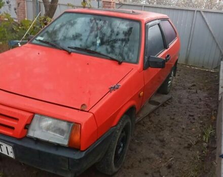 Красный ВАЗ 2108, объемом двигателя 1.3 л и пробегом 175 тыс. км за 800 $, фото 3 на Automoto.ua