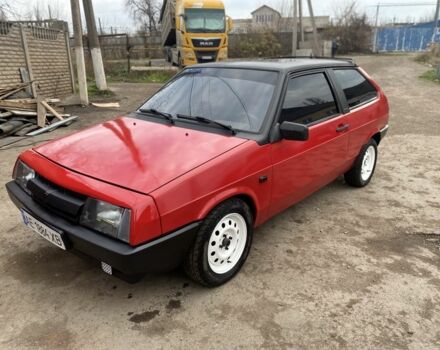 Красный ВАЗ 2108, объемом двигателя 1.3 л и пробегом 10 тыс. км за 1500 $, фото 2 на Automoto.ua