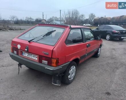 Красный ВАЗ 2108, объемом двигателя 1.5 л и пробегом 100 тыс. км за 1200 $, фото 3 на Automoto.ua