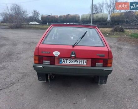 Красный ВАЗ 2108, объемом двигателя 1.5 л и пробегом 100 тыс. км за 1150 $, фото 1 на Automoto.ua