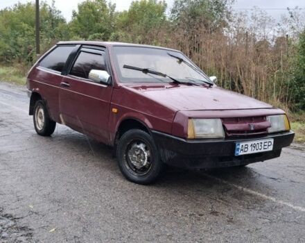 ВАЗ 2108 1991 в Липовце на Automoto.ua Красный ВАЗ 2108, объемом двигателя 5 л и пробегом 300 тыс. км за 600 $, фото 3 на Automoto.ua