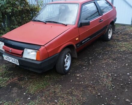 Красный ВАЗ 2108, объемом двигателя 1.3 л и пробегом 200 тыс. км за 1038 $, фото 6 на Automoto.ua