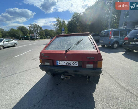 Красный ВАЗ 2108, объемом двигателя 1.3 л и пробегом 300 тыс. км за 500 $, фото 4 на Automoto.ua