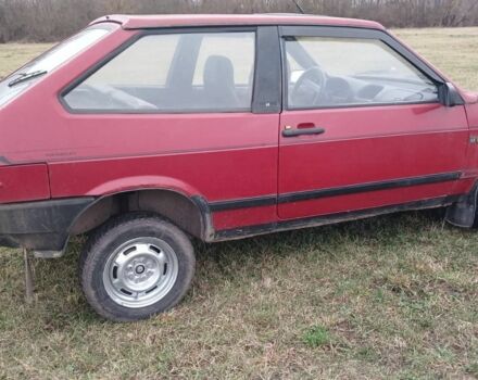 Красный ВАЗ 2108, объемом двигателя 1.3 л и пробегом 73 тыс. км за 852 $, фото 1 на Automoto.ua