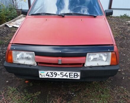 Красный ВАЗ 2108, объемом двигателя 1.3 л и пробегом 200 тыс. км за 1038 $, фото 7 на Automoto.ua