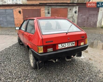 Красный ВАЗ 2108, объемом двигателя 1.3 л и пробегом 126 тыс. км за 799 $, фото 3 на Automoto.ua