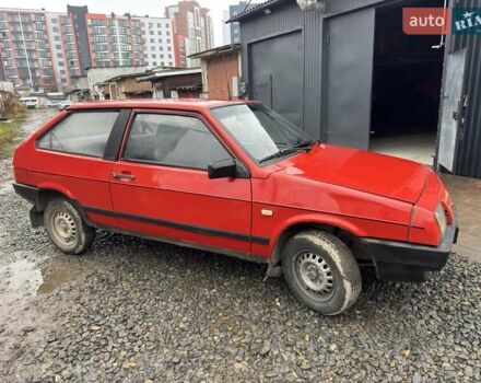 Красный ВАЗ 2108, объемом двигателя 1.3 л и пробегом 126 тыс. км за 799 $, фото 2 на Automoto.ua